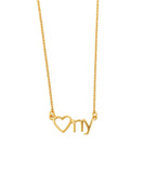 Heart NY Necklace