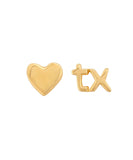 Heart TX Earrings